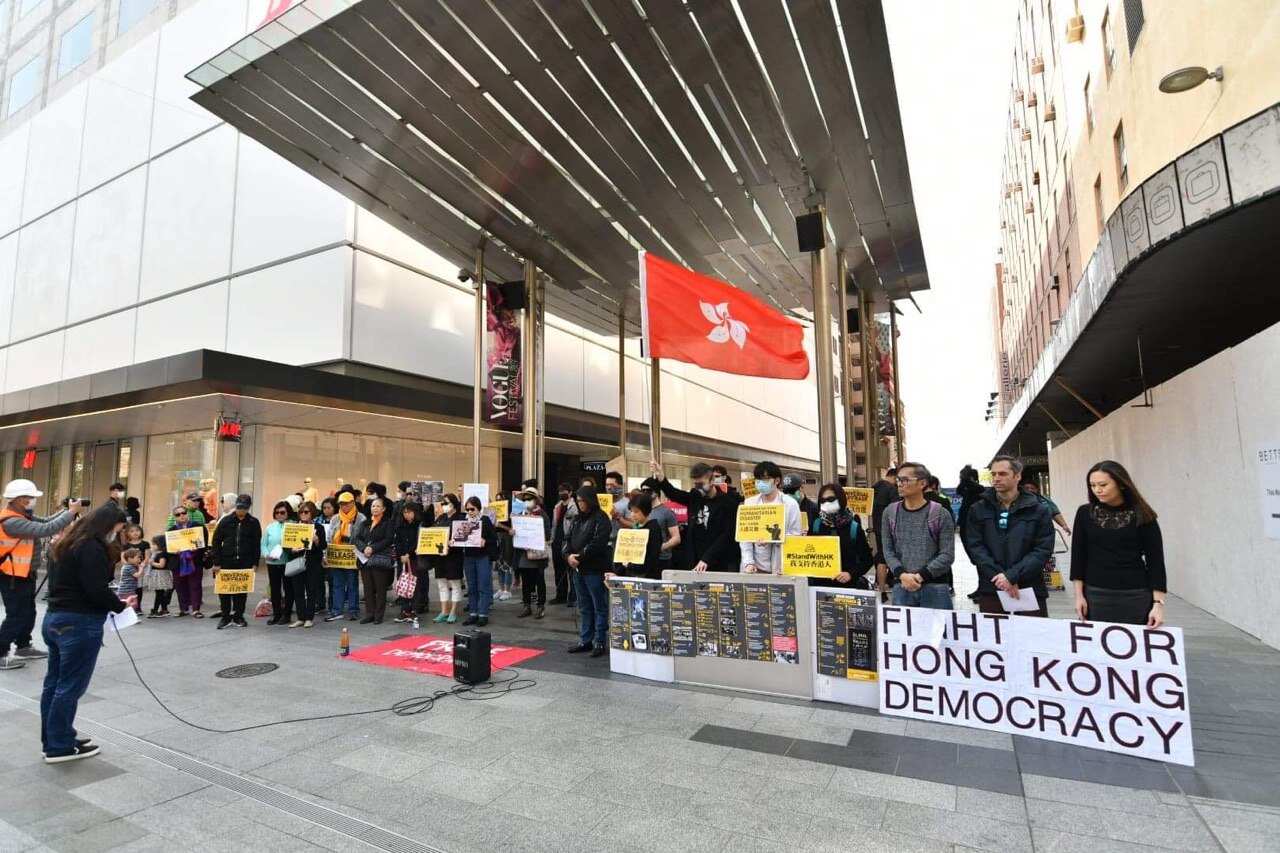 Adelaide joins global protests for Hong Kong