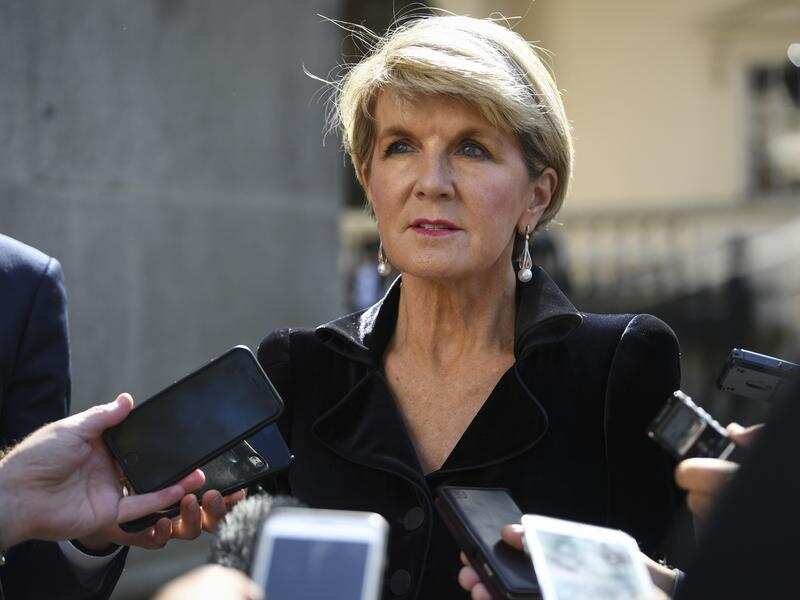 Foreign Minister Julie Bishop.