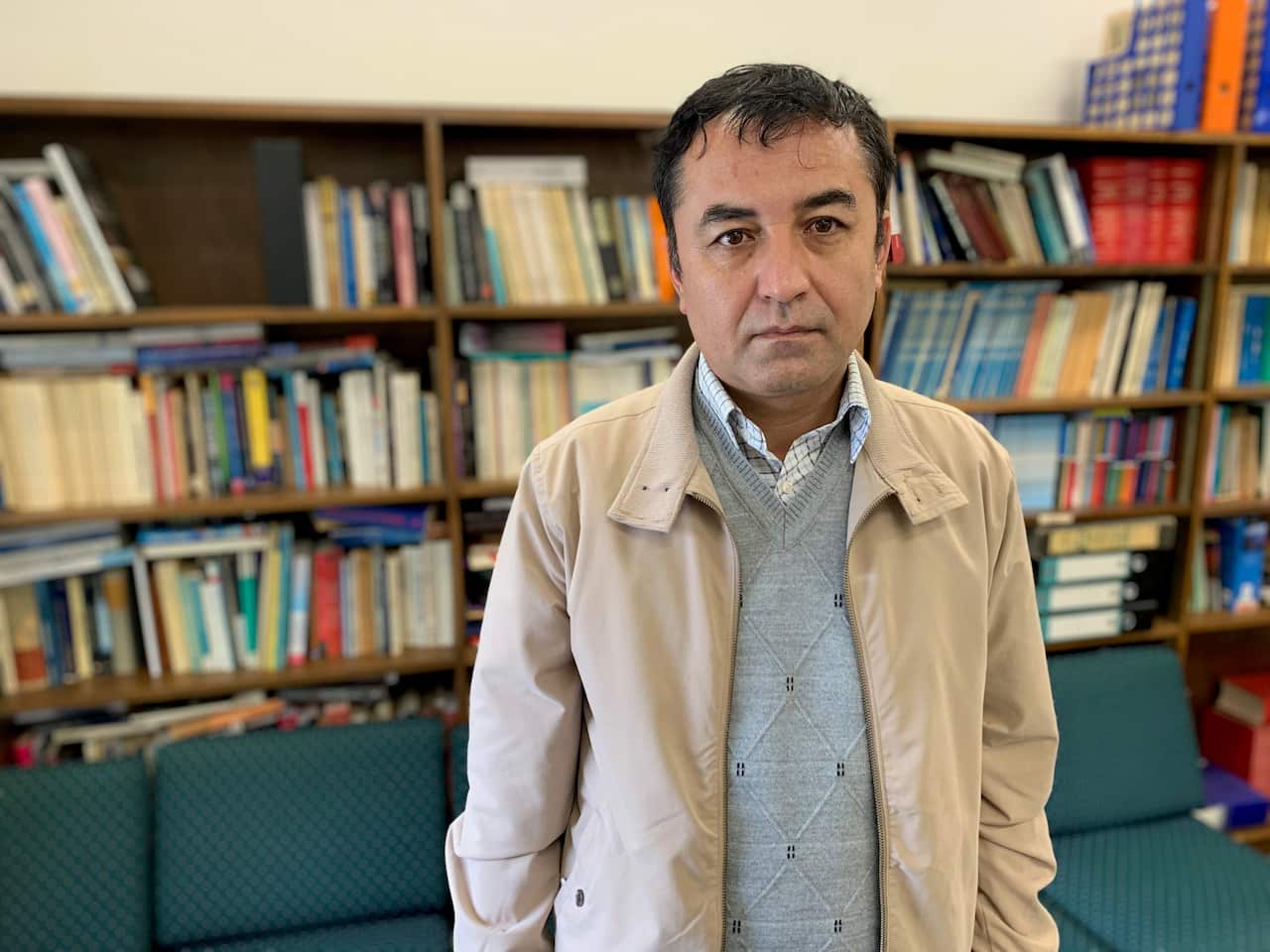 Dr Niamatullah Ibrahimi, a La Trobe University international relations lecturer and a member of Australia's Hazara community.