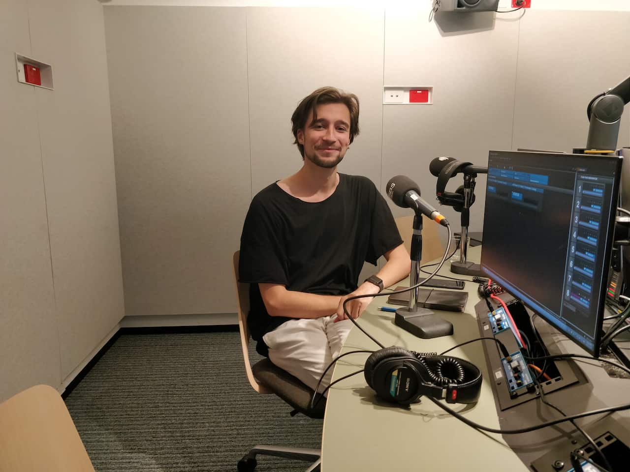 Kirill Semyonov at SBS Studio