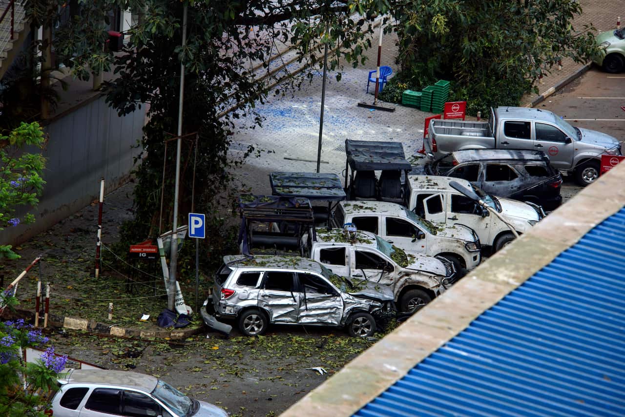 According to Ugandan Police, two blasts occurred near the Central Police Station and another near Parliament in the capital Kampala.