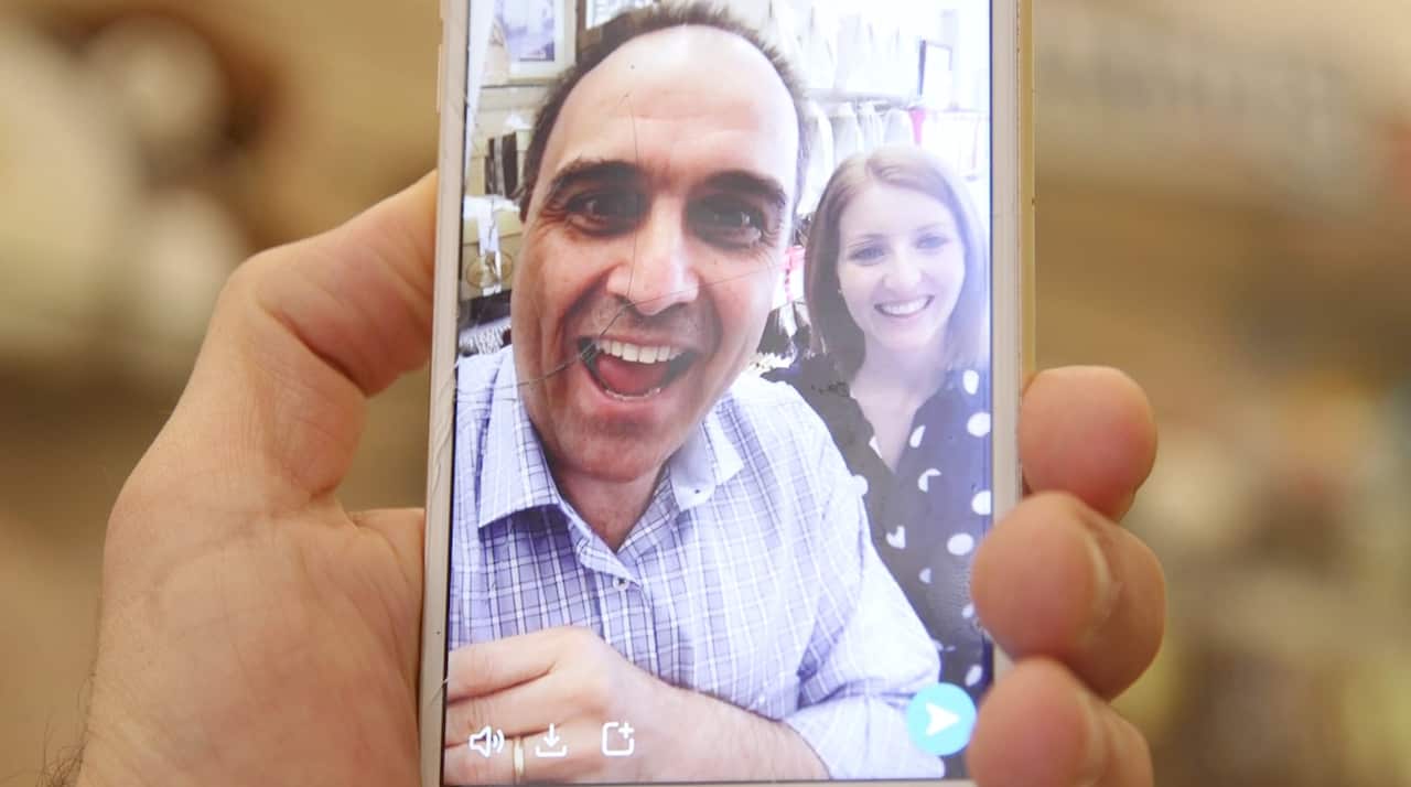 John Kapos using SnapChat to expand his business reach