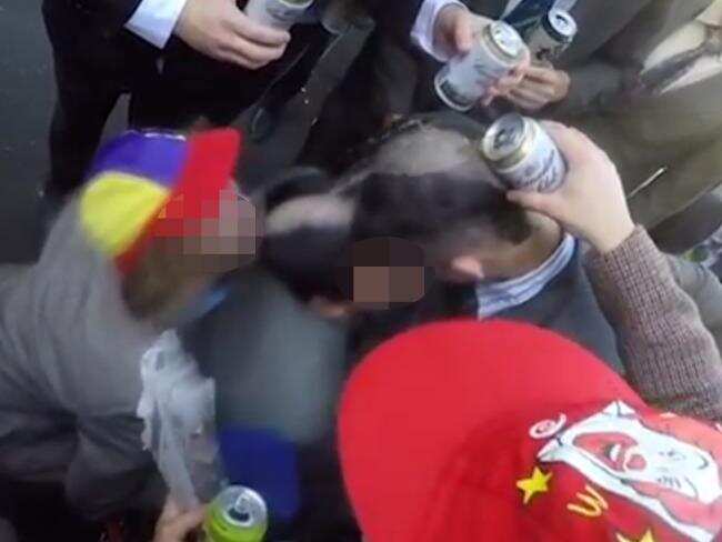 The new students will get their turn next year to humiliate the following cohort.