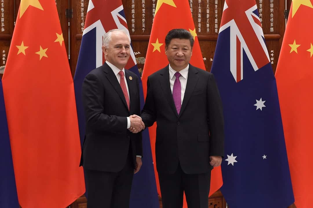 Prime Minister Malcolm Turnbull has denied there is a "deep chill" in relations with China after reports ministers were being refused visas.