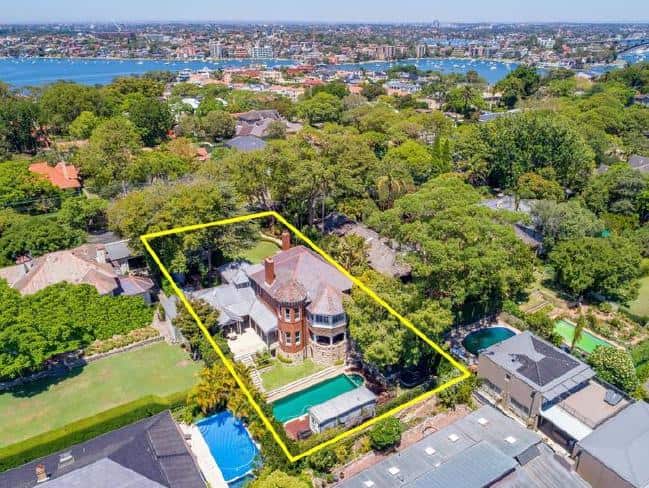 前财政霍奇 (Joe Hockey) 正在出售的物业。