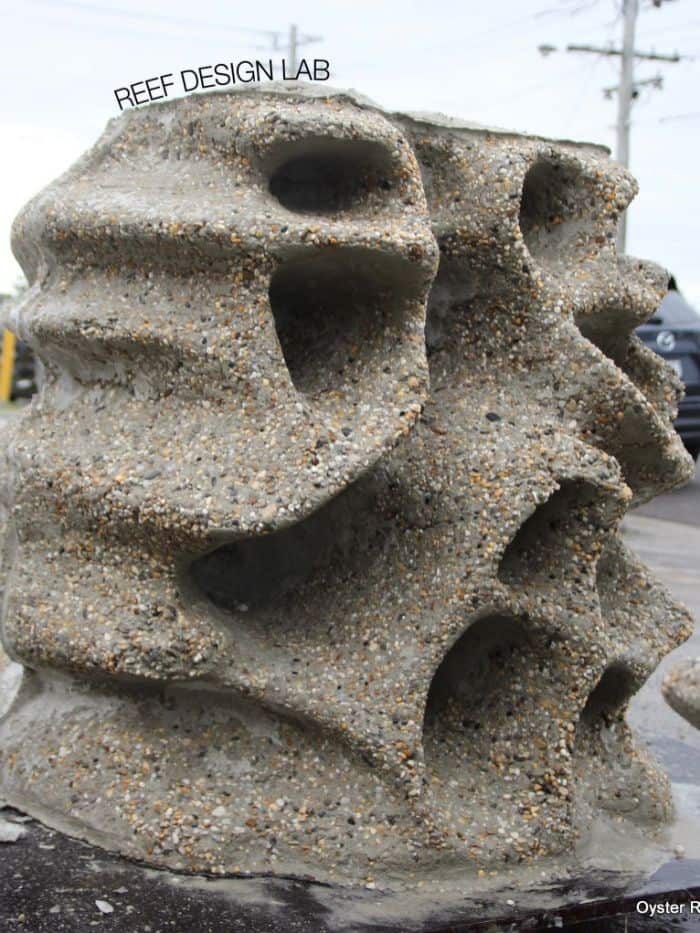 Artificial reef concrete