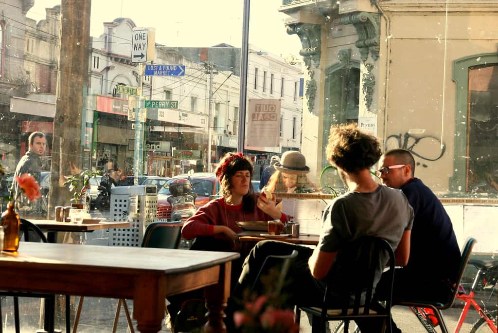 Melbourne, Fitzroy - hipsters friends of the earth