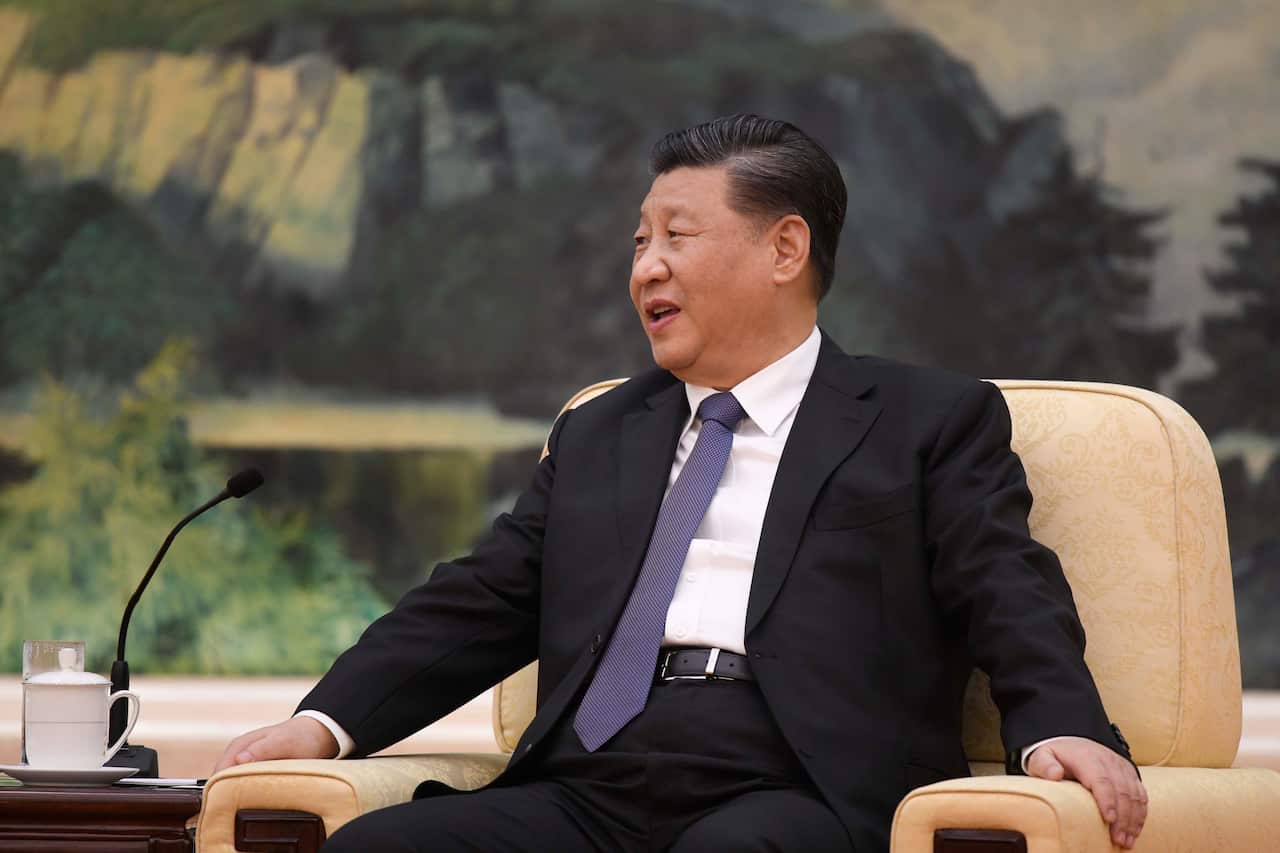 Chinese President Xi Jinping.
