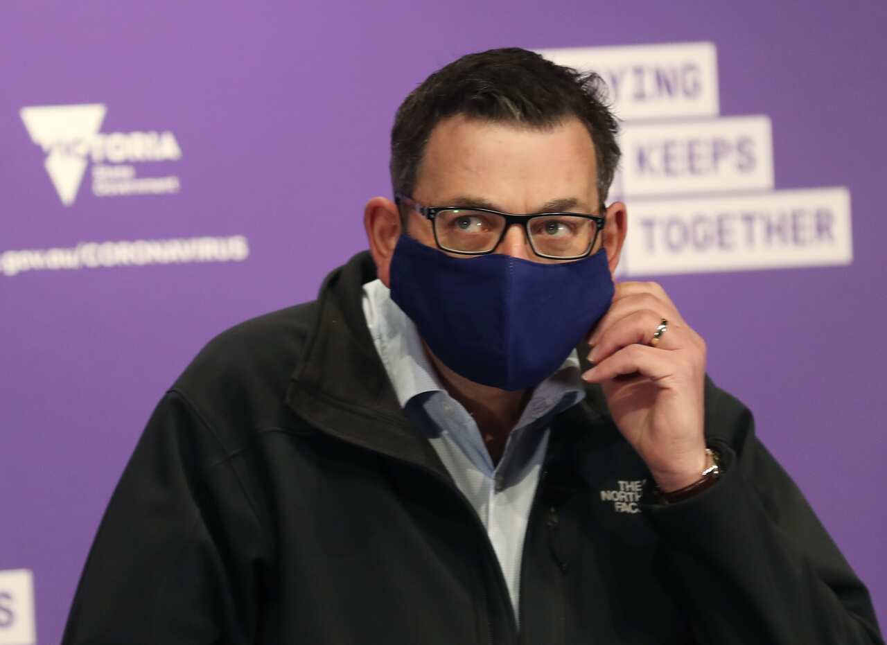 Victorian Premier Daniel Andrews announces that masks will become mandatory in parts of Melbourne. 