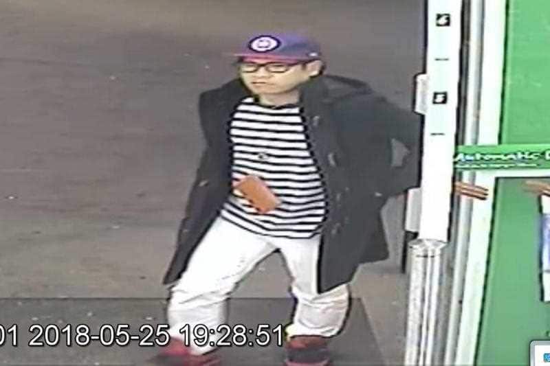 CCTV shows Wachira "Mario" Phetmang before his death. Mr Phetmang's body was found wrapped in a mattress protector at Olympic Park in June last year.