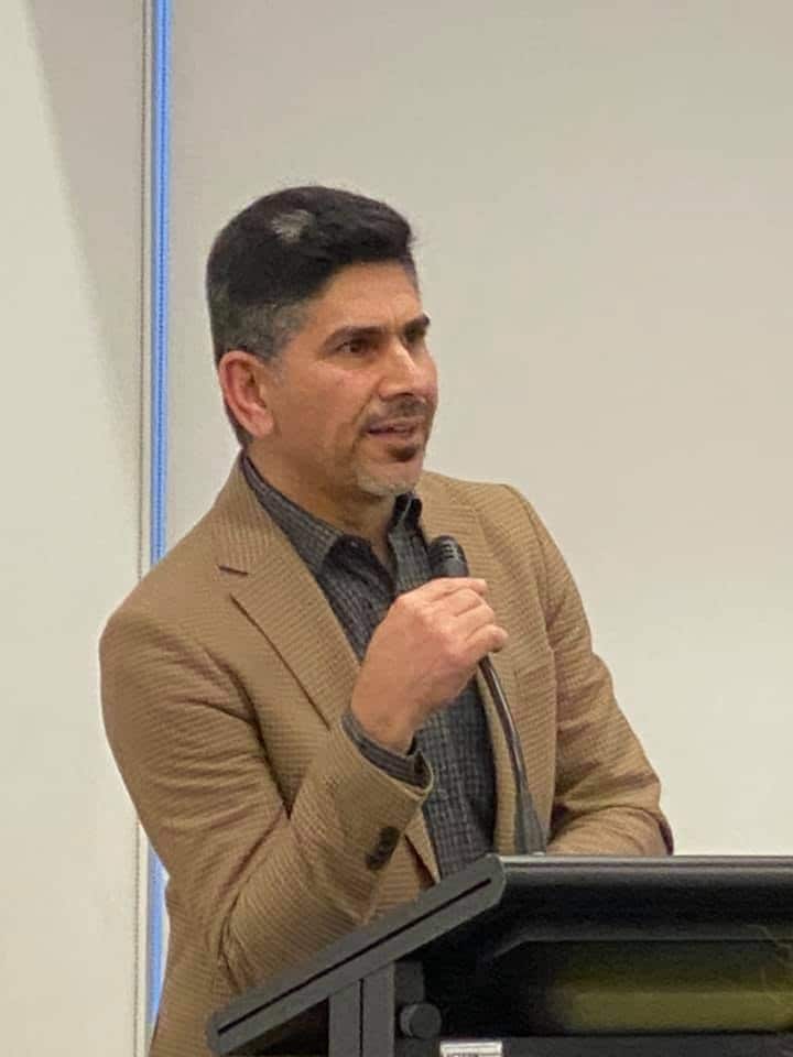 Mr. Ahmad Radi, one of the event organizer 