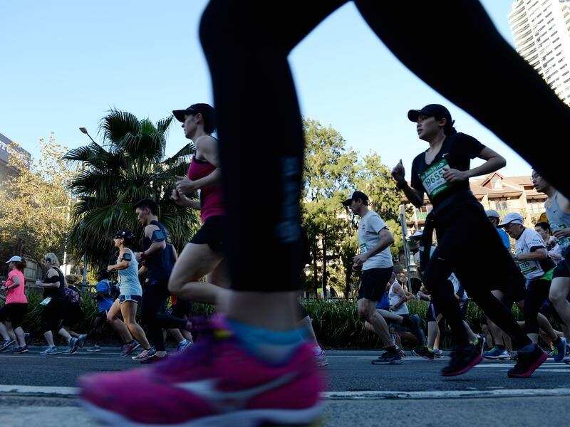 Runners take part in the City to Surf