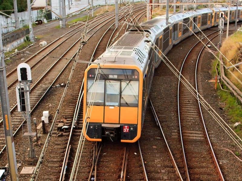 NSW Sydney rail trains in Sydney.