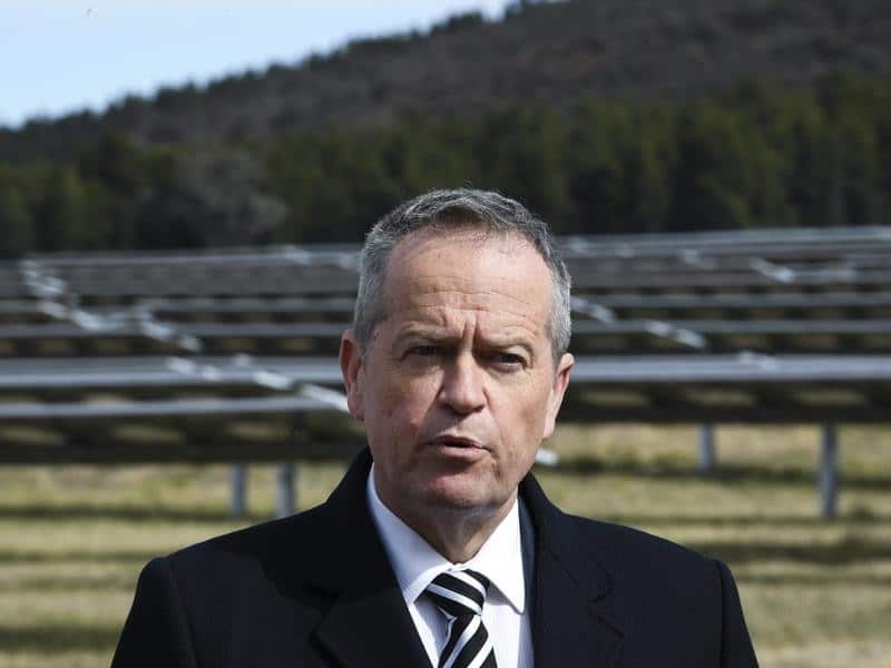 Opposition Leader Bill Shorten