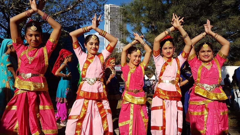 Indian semi classical dance performance 