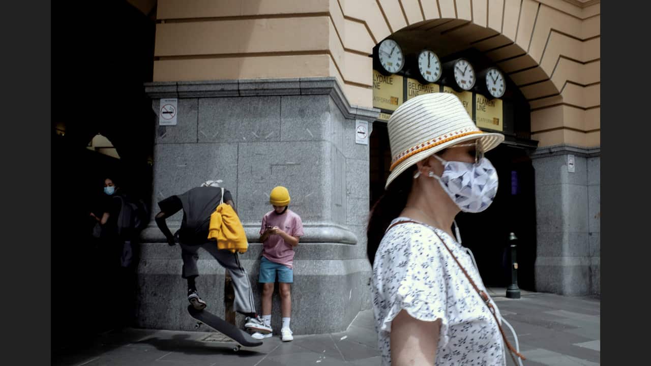 Flinders Street Station, Melbourne. 
