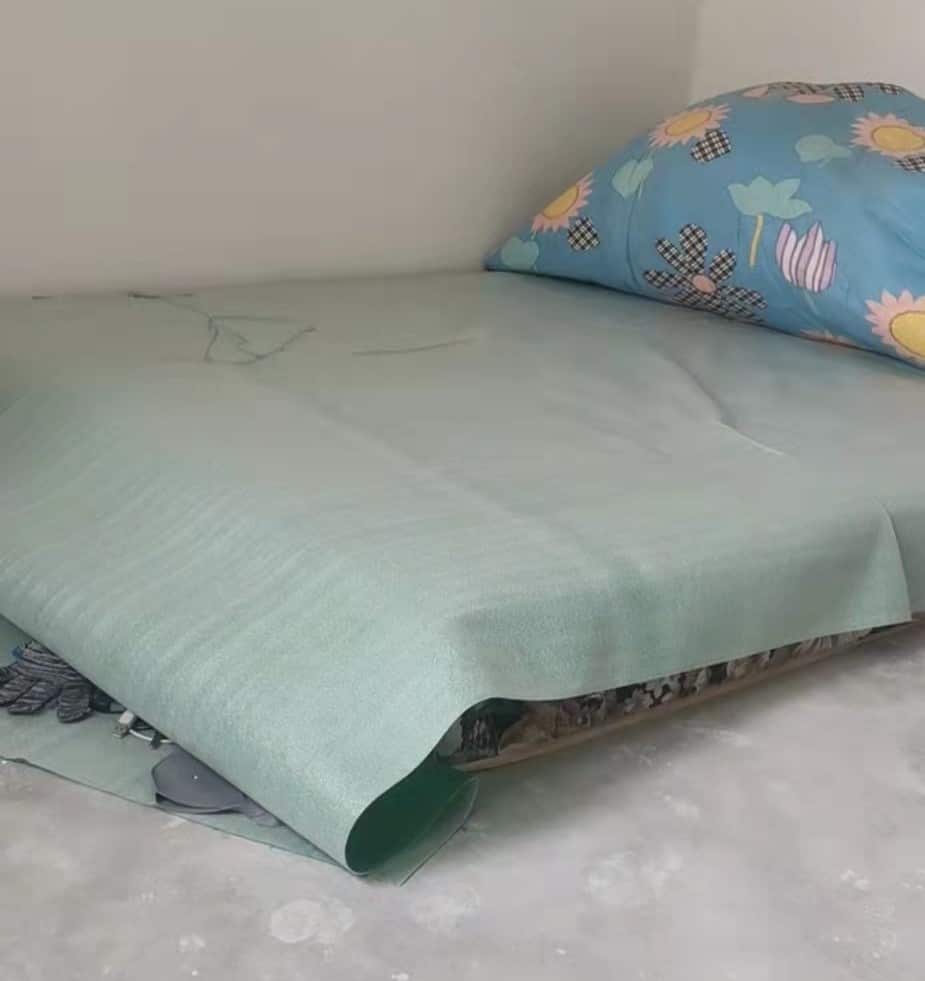 Renovator being locked in a house under Shanghai lockdown