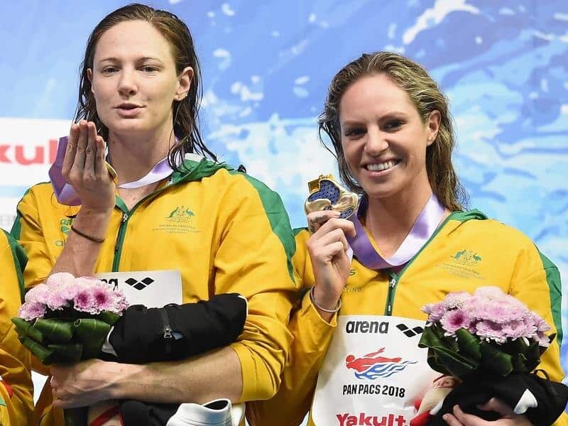 Cate Campbell and Emily Seebohm