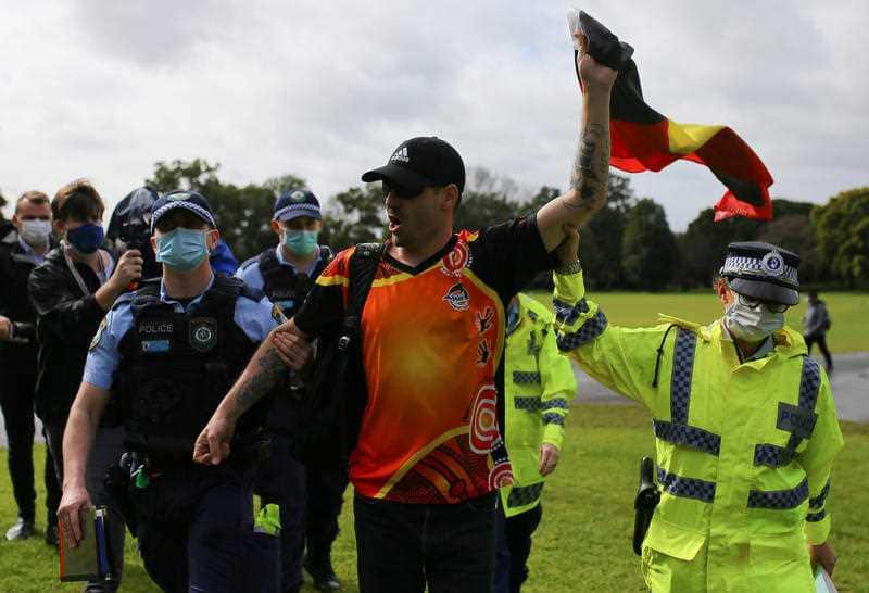Mwanaharakati akamatwa katika maandamano ya Black Lives Matter mjini Sydney