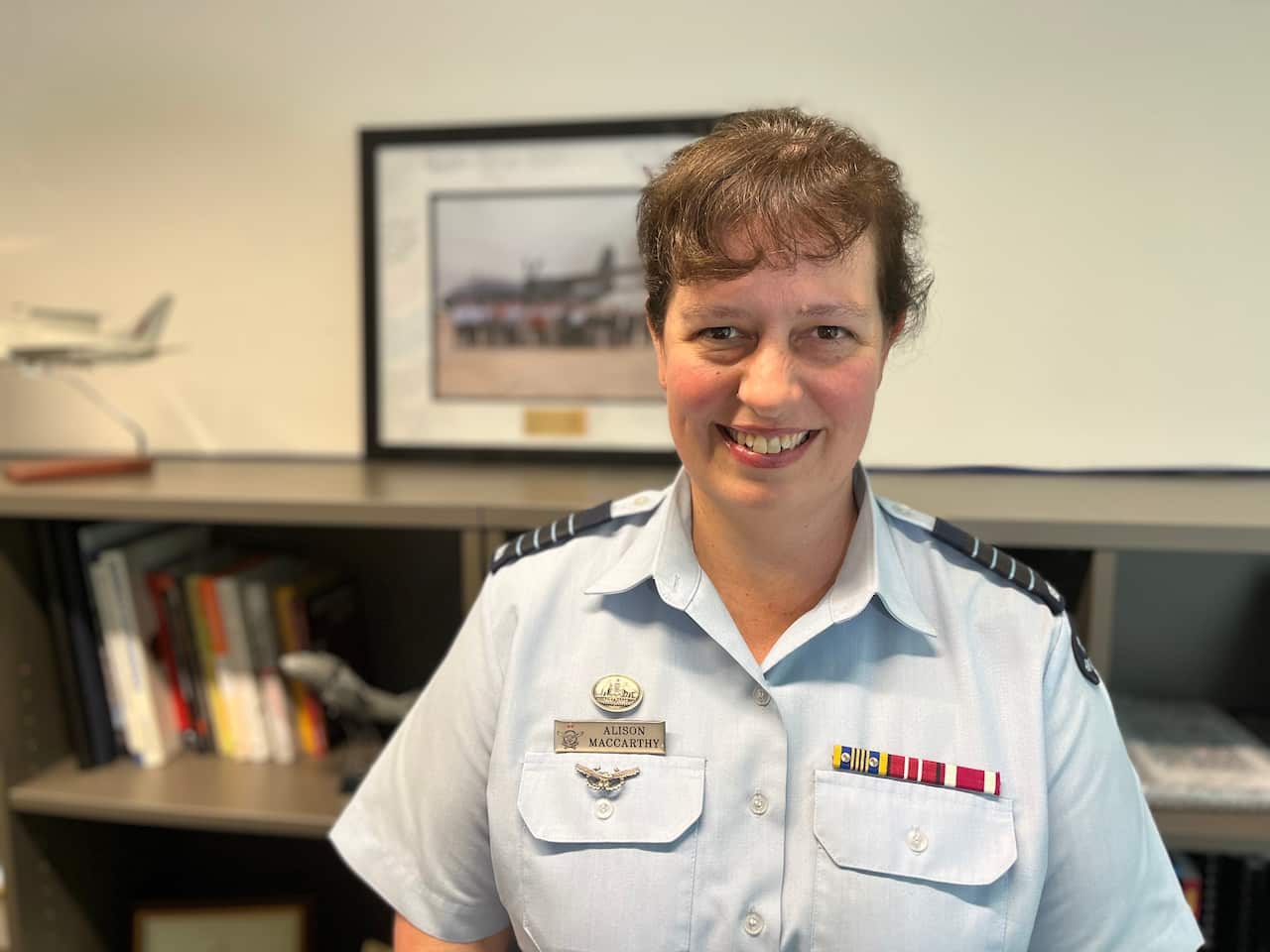Group Captain Alison McCarthy says much has changed in her 30 years in the RAAF