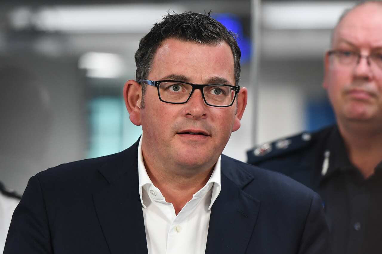 Victorian Premier Daniel Andrews took aim at the homeowner flying the Nazi flag.