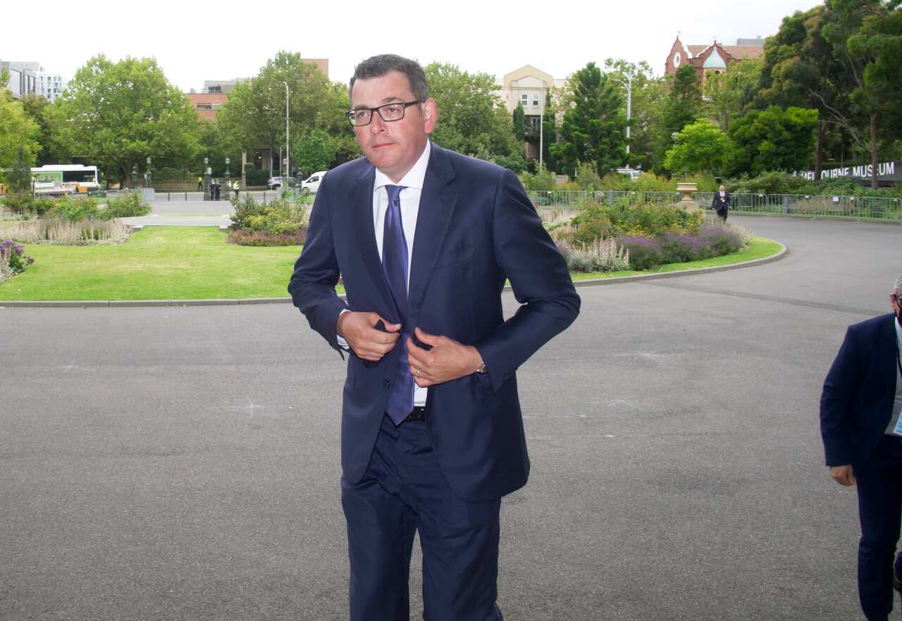 A file photo of Victorian Premier Daniel Andrews.