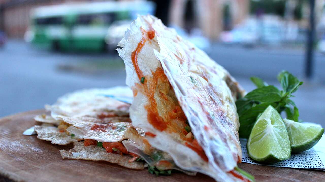Rice paper tacos
