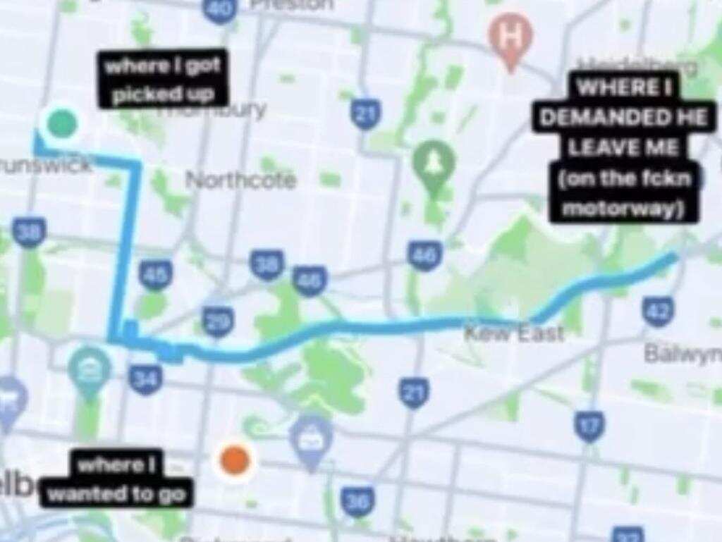 The trip lasted more than 40 minutes.