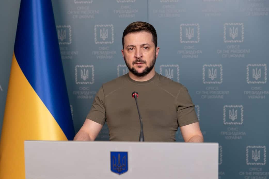 President of Ukraine Volodymyr Zelenskyy.