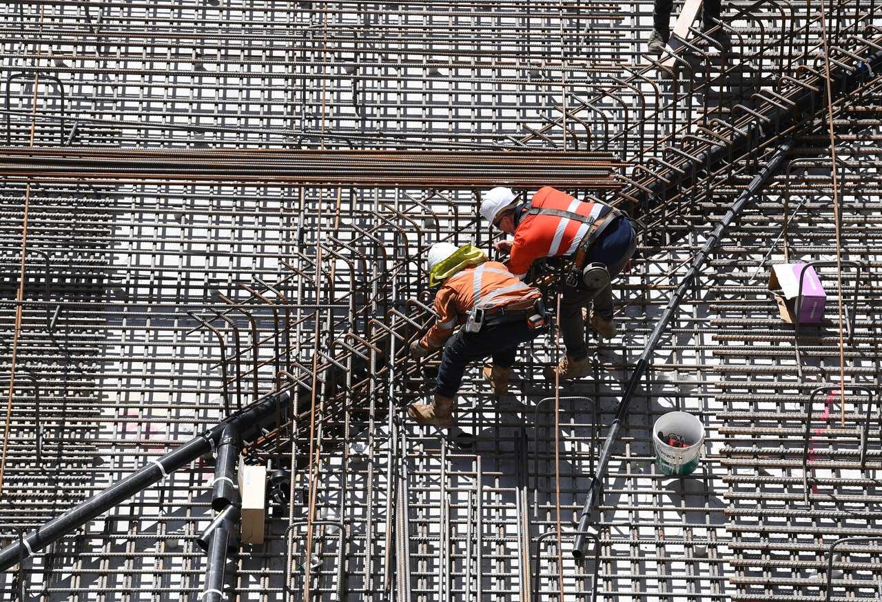 Construction workers in Brisbane