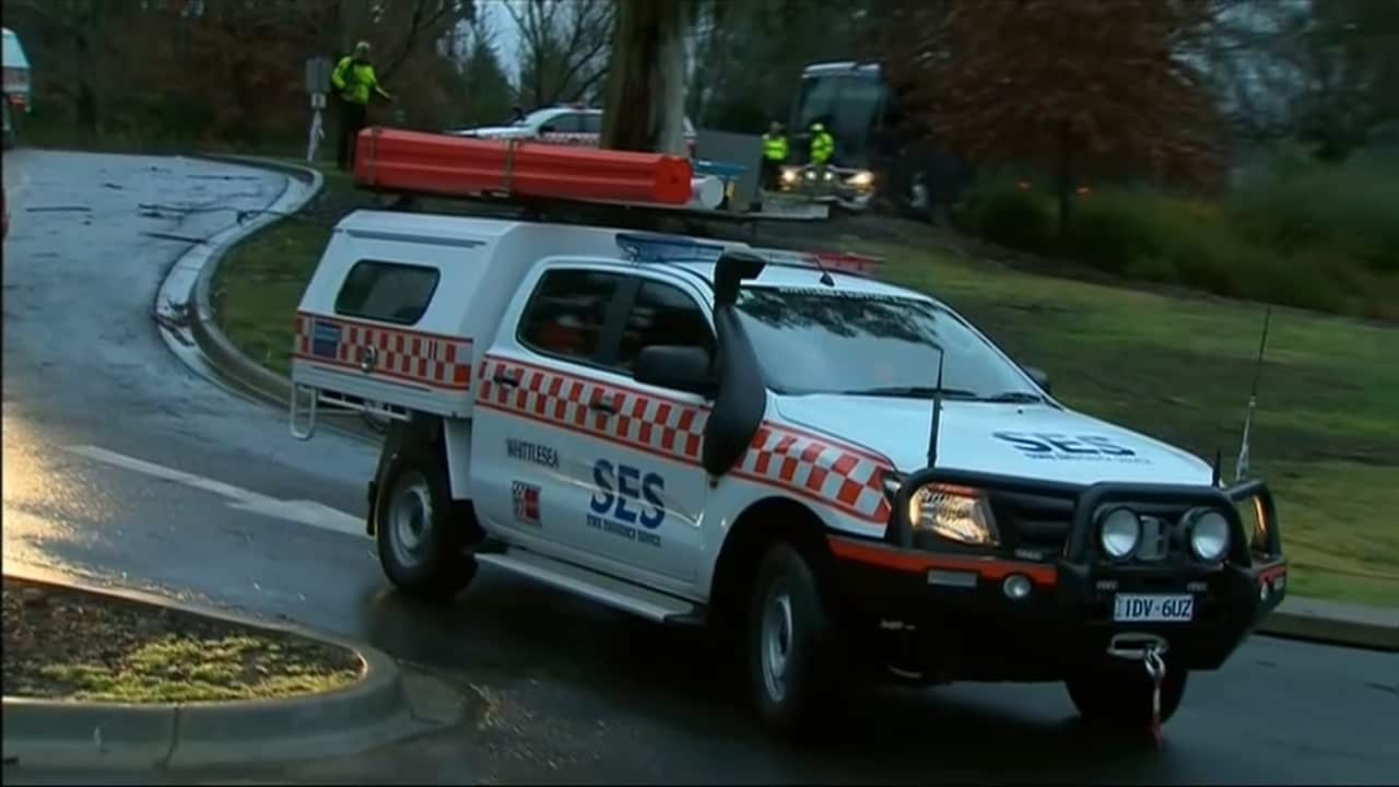 Search efforts have focused on the walking tracks around Marysville and its waterways.
