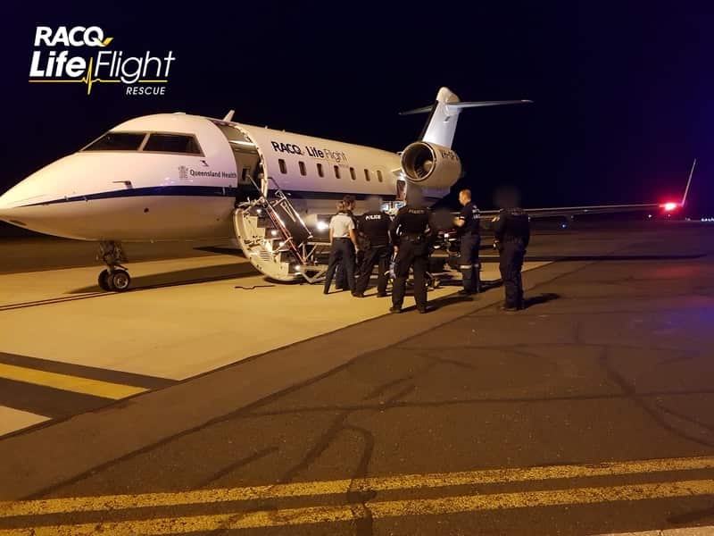 All five are now receiving specialist care in the Royal Brisbane and Women's Hospital.