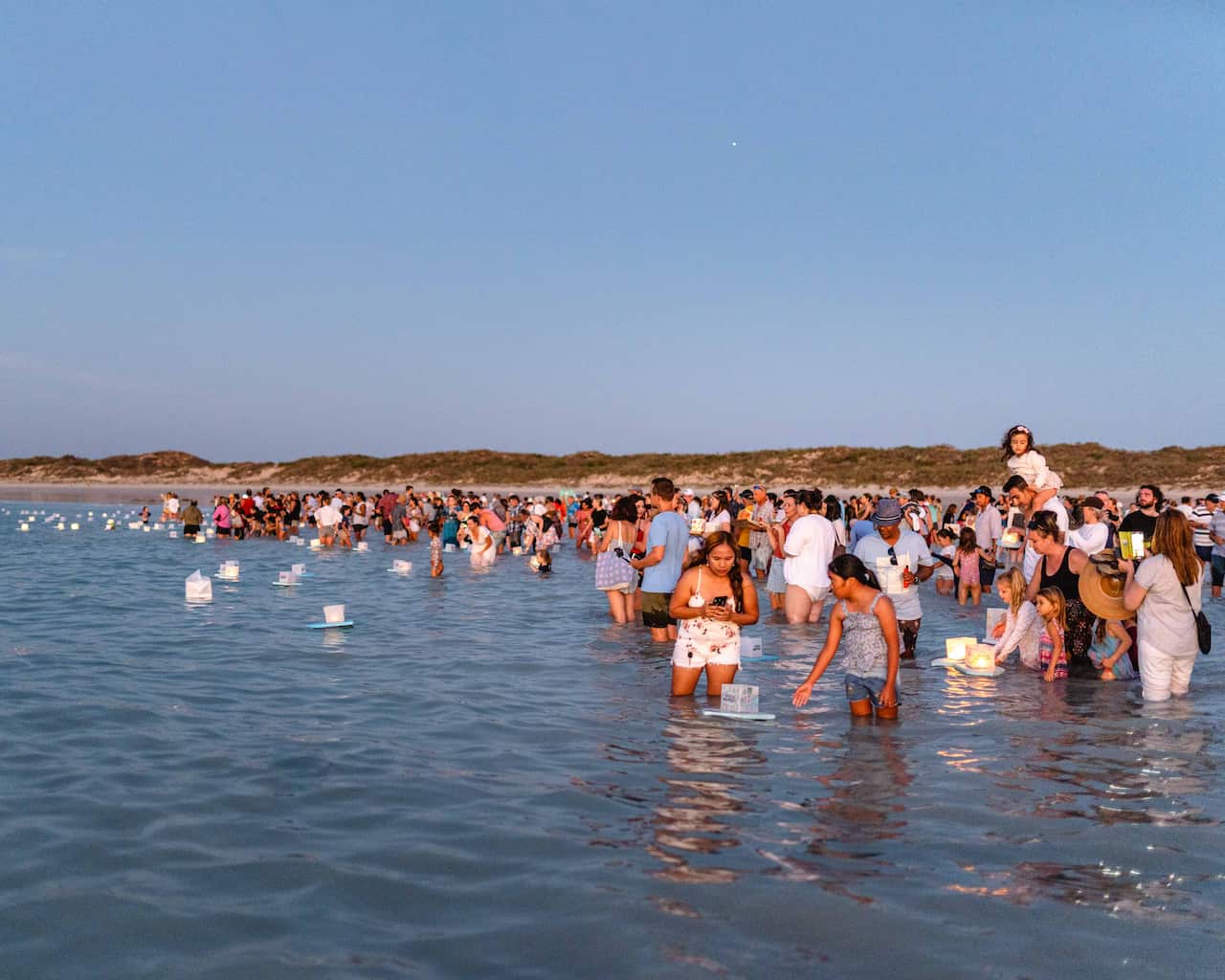 Floating lantern festival Broome