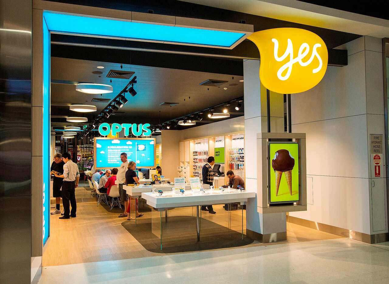 Optus store