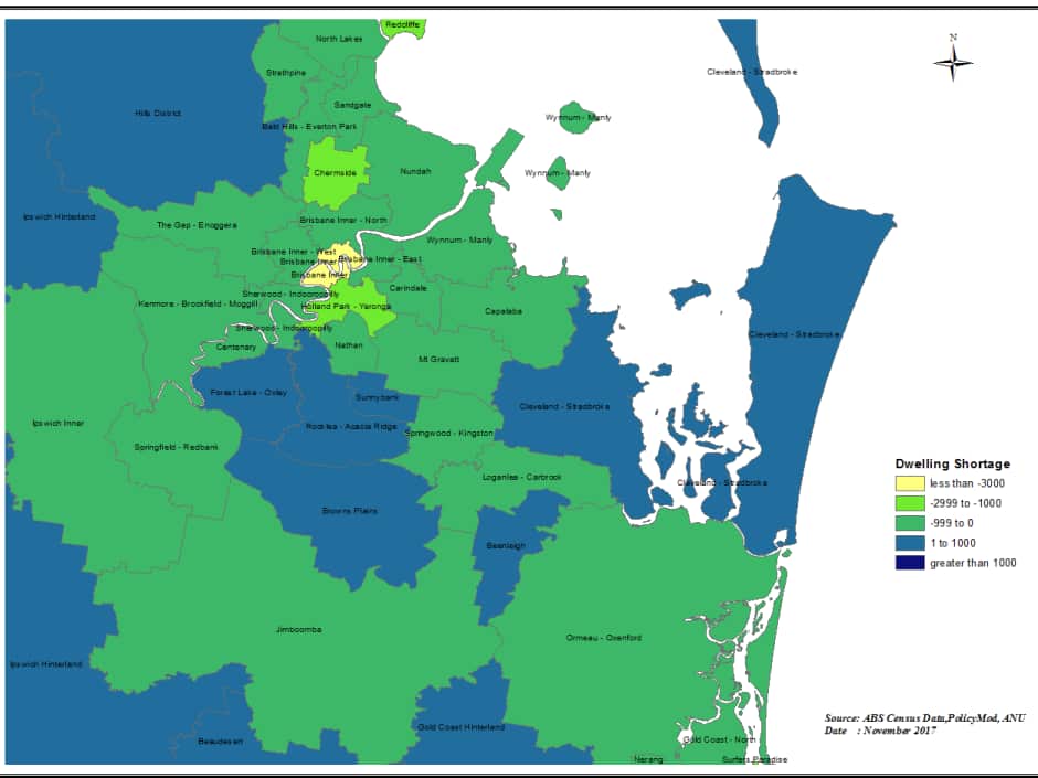Brisbane housing supply-demand balance