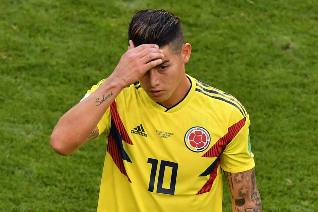 James Rodriguez Federacion Colombiana de Futbol FCF