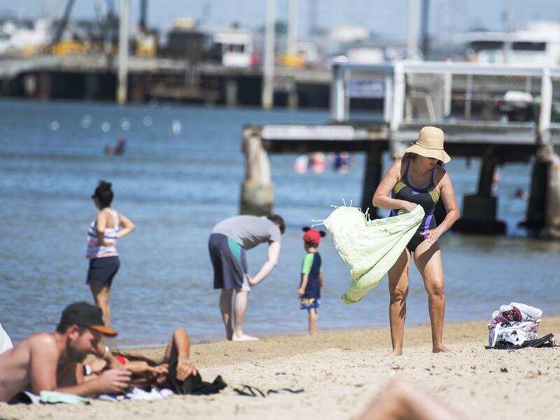 Melbourne experimenta el día más caluroso registrado en diciembre.