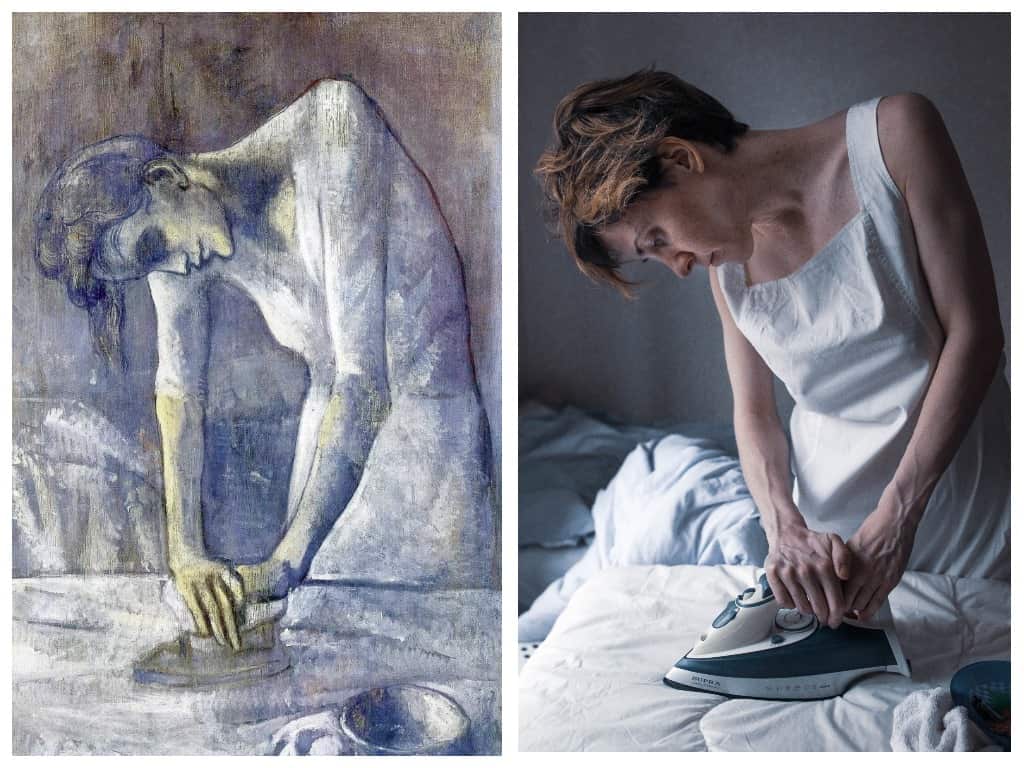 Pablo Picasso. Woman Ironing. Photo by Varya Shetzel