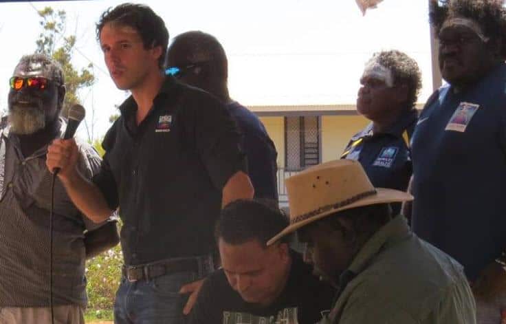 Dr de Toca at work in Nhulunbuy in the Northern Territory.