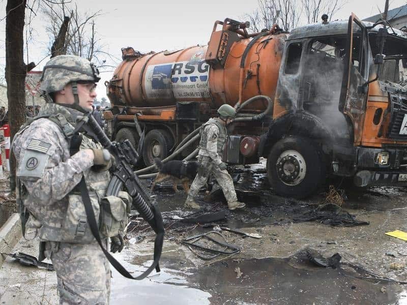 US soldiers in Kabul