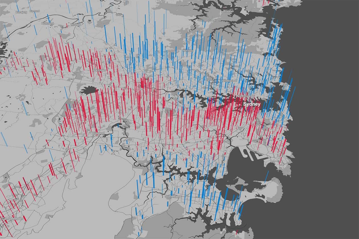Labor's red "stripe" is in Sydney.