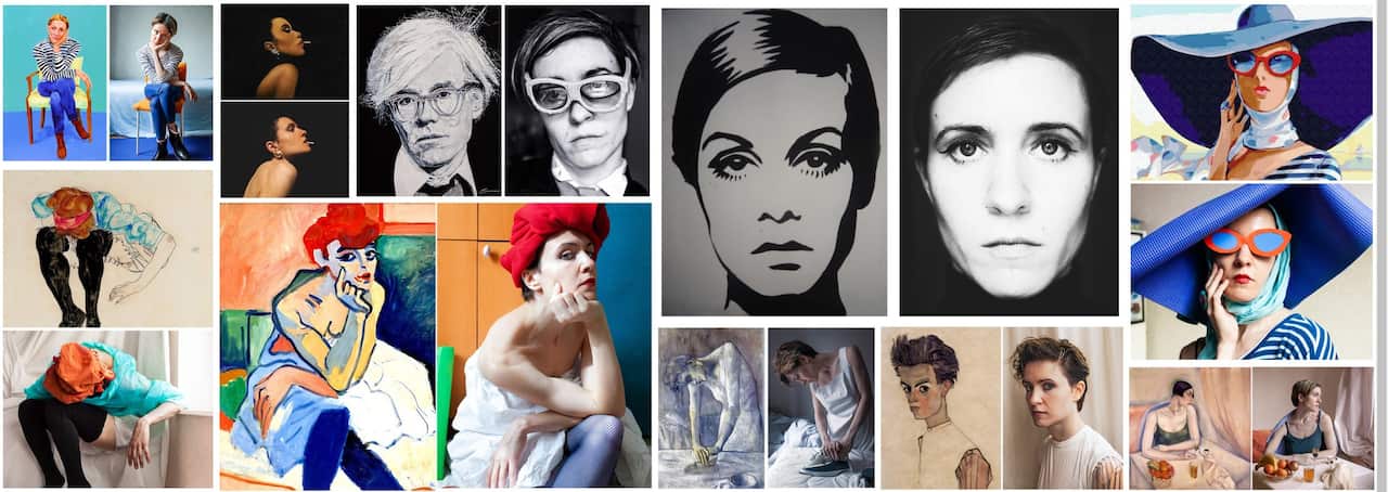 Collage by Varya Shetzel'