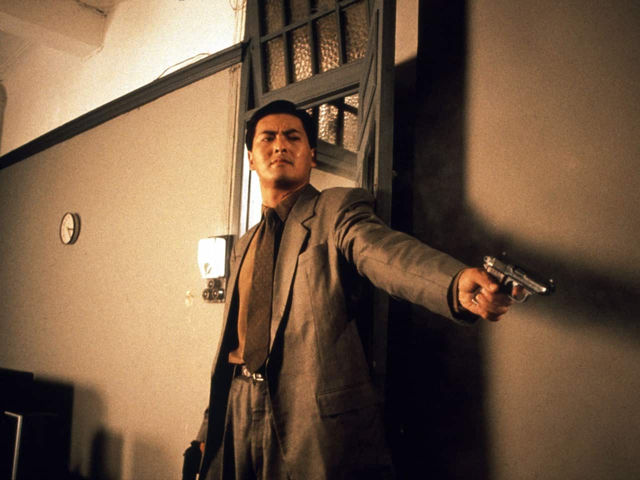 Chow Yun-Fat in The Killer directed by John Woo, 1989 
