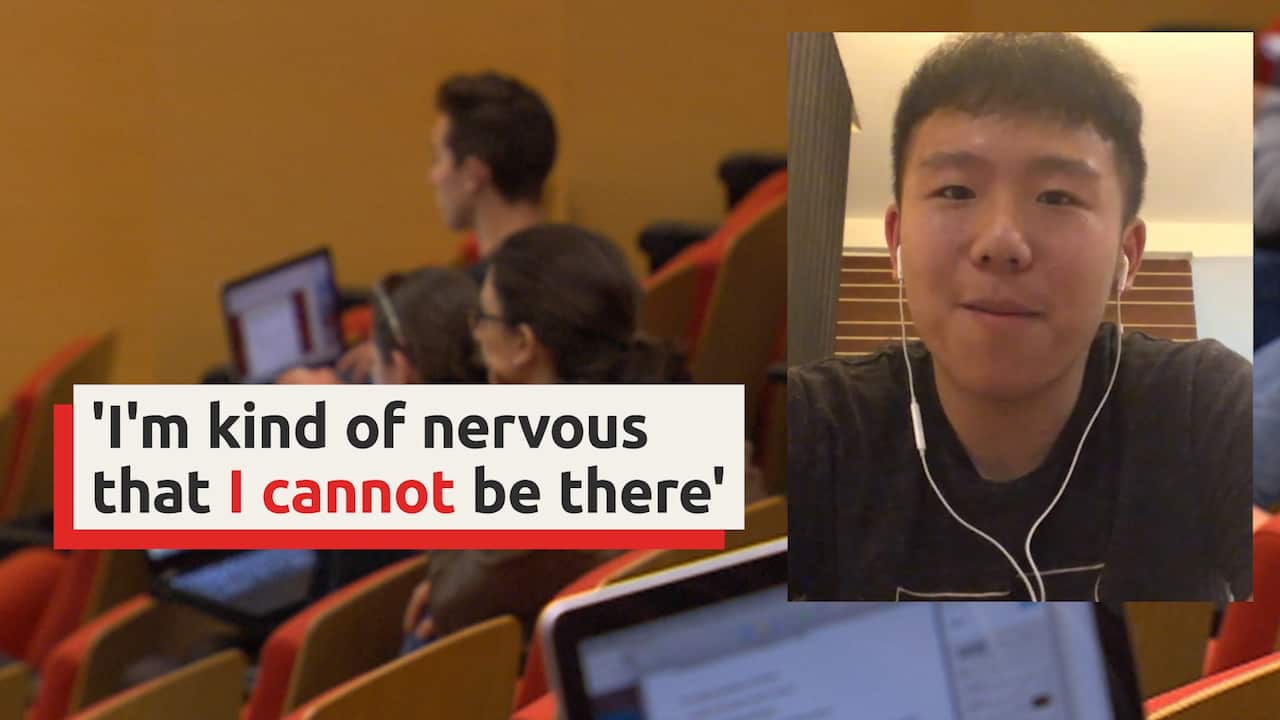 21-year-old Wayne Wang has been in self-quaratine in Thailand. He's one of more than 100,000 Chinese international students missing from Australian universities