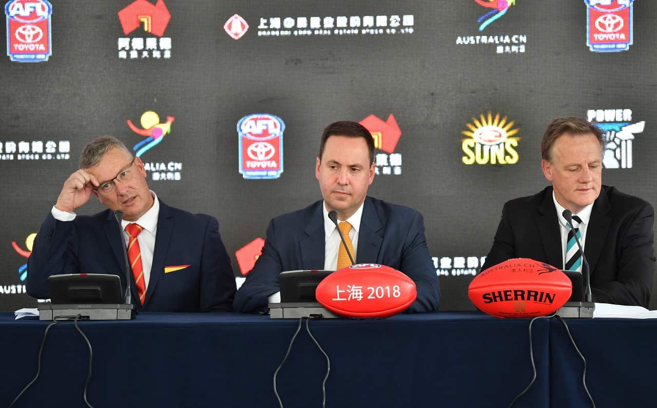 Trade, Tourism and Investment Minister Steven Ciobo in China.