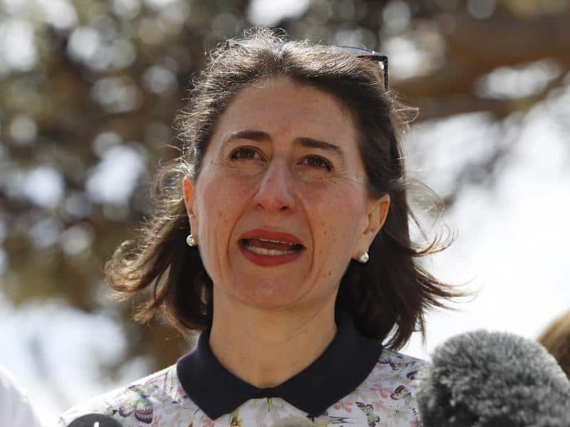NSW Premier Gladys Berejiklian