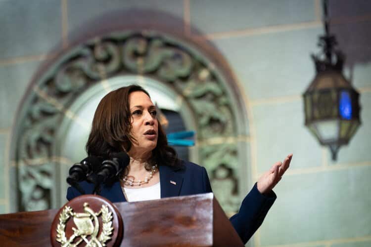 In Guatemala, Harris Tells Undocumented to Stay Away From U.S. Border