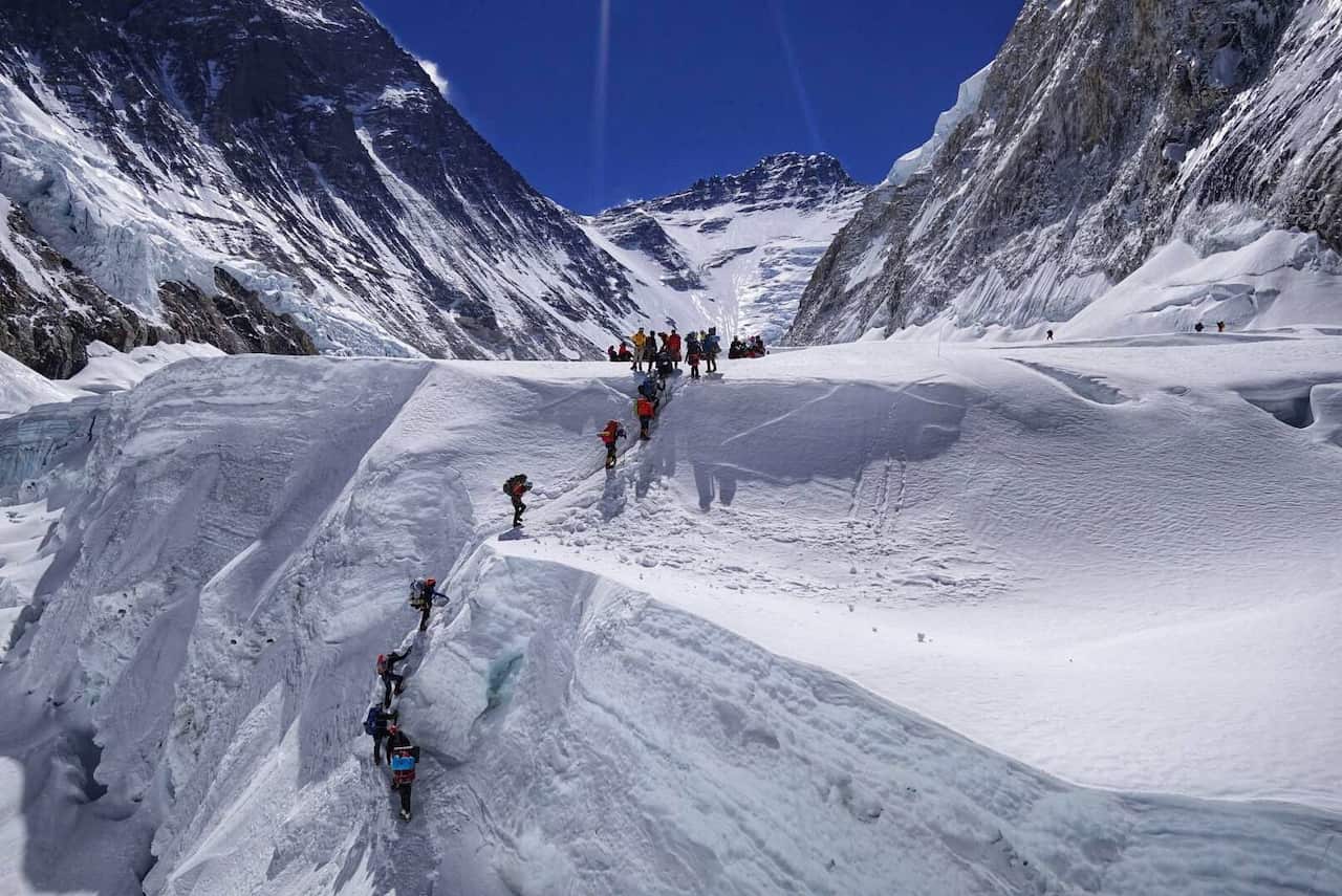 Climbing Everest