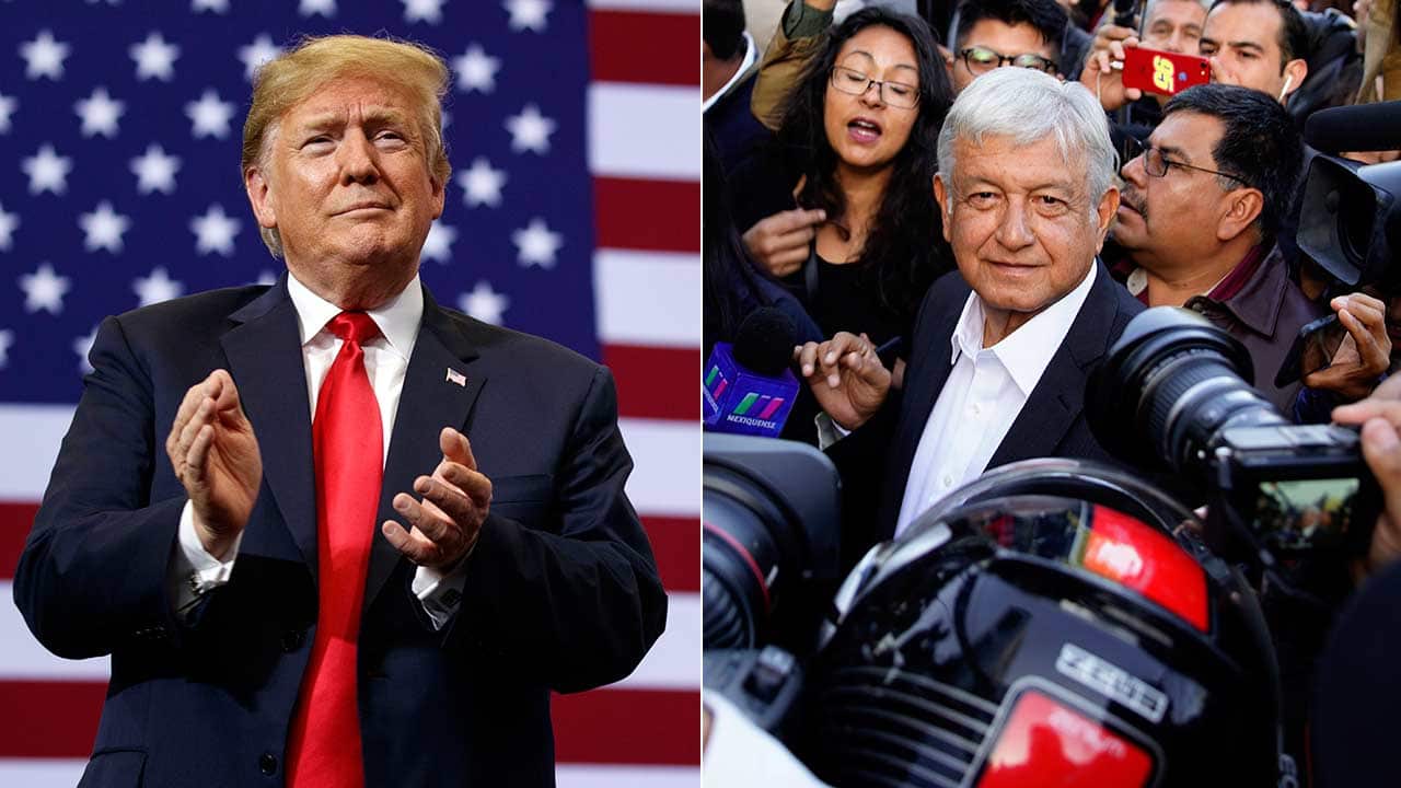 President Donald Trump has taken to Twitter to congratulate Mexico's newly elected President,  Andres Manuel Lopez Obrador.