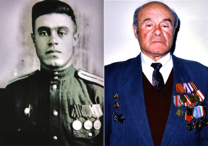 Russian veteran Arkady Stolin